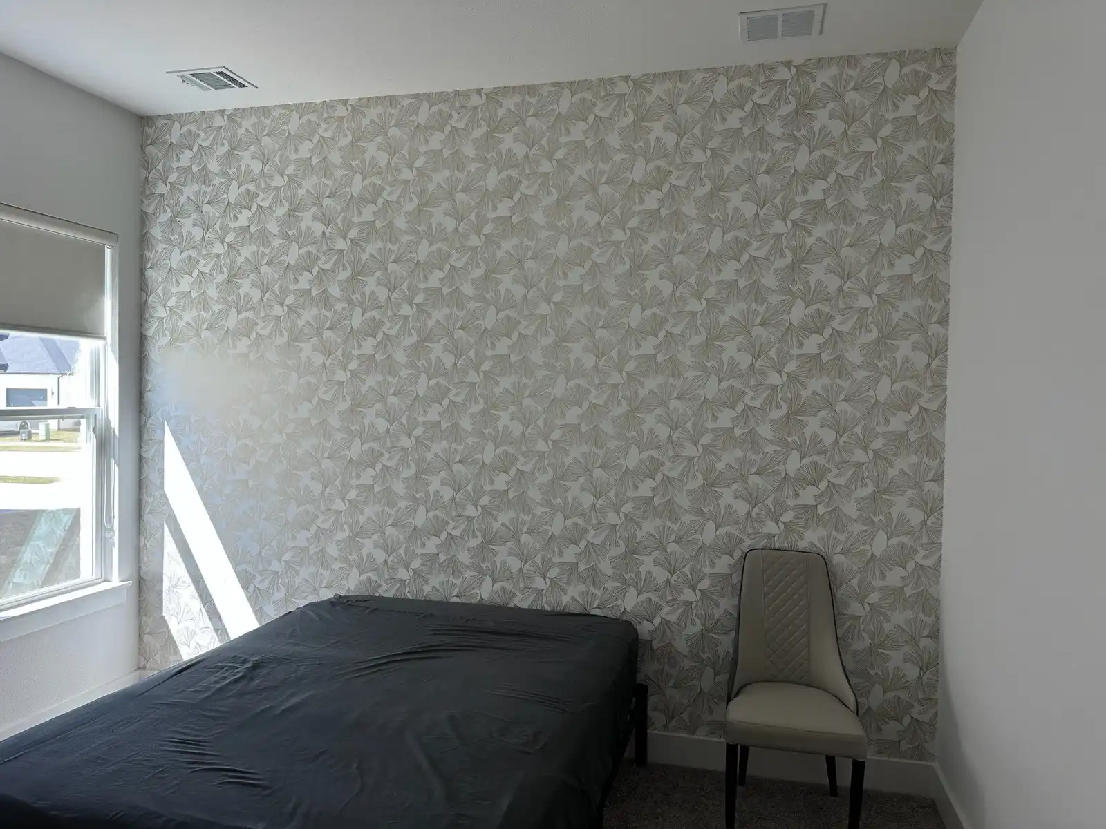 Moe's Wallcoverings - Commercial vinyl wallpaper installation in office building in Chestnut Hill, Philadelphia