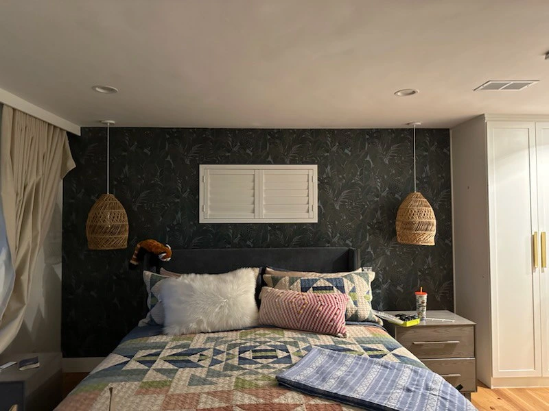 Professional residential wallpaper installation by Moe's Wallcoverings in Philadelphia area