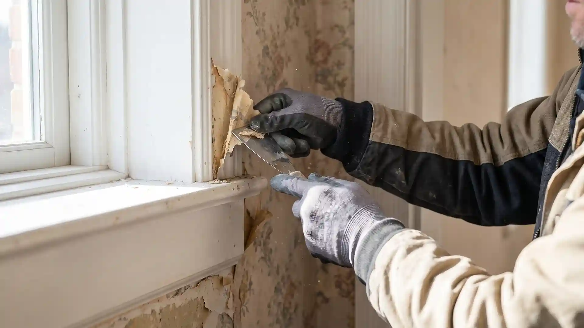 Professional wallpaper removal service